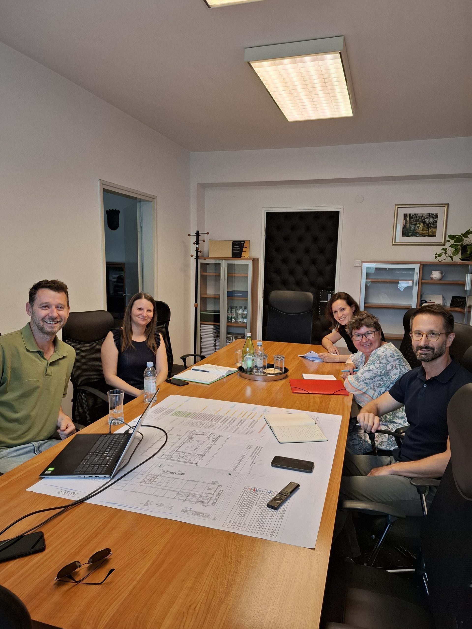 projektni sastanak demonstracija modeliranja površine korištenjem SKUA-GOCAD softwarea