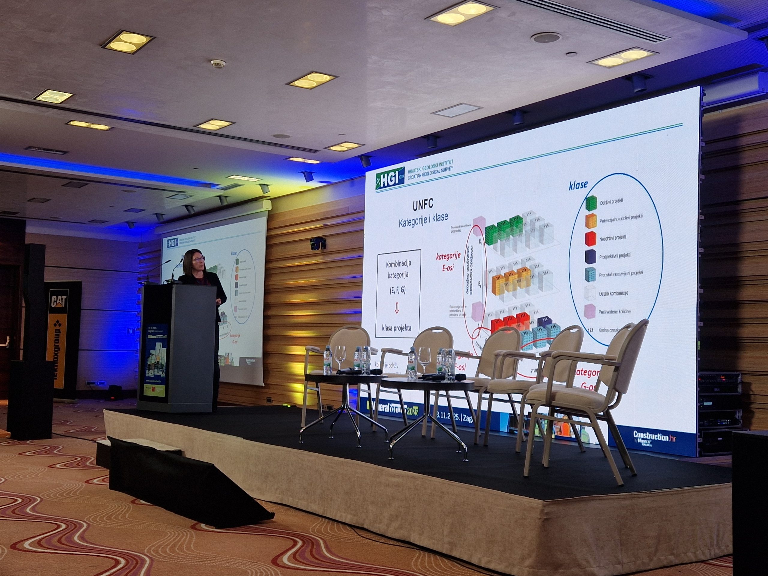 Erli Kovačević Galović tijekom izlaganja na skupu Mineral Forum 2025. Erli Kovačević Galović tijekom izlaganja na skupu Mineral Forum 2025.