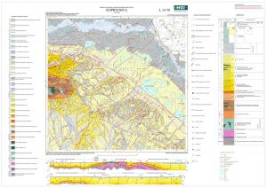 Osnovna geološka karta RH 1:100.000 list Koprivnica