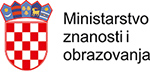 Ministarstvo znanosti i obrazovanja logo