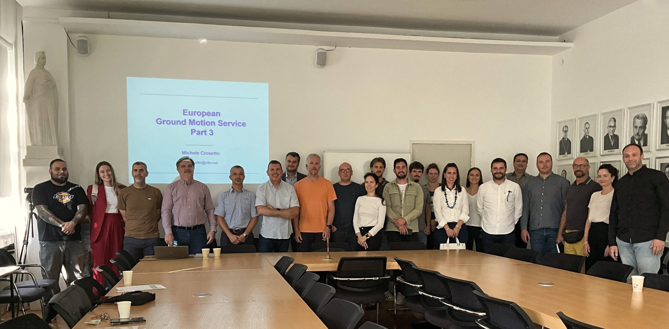 Slika 1. Prva razina edukacije održana u prostorima Geološkog zavoda Slovenije (GeoZS-u) u Ljubljani